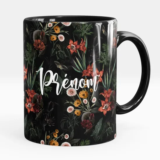 Mug - Tasse personnalisée - Fleurs