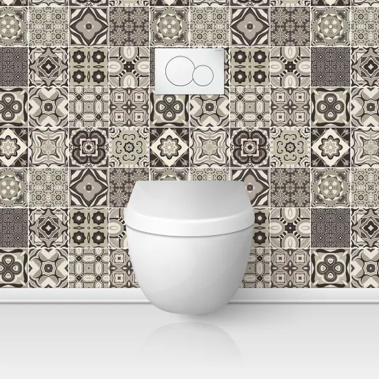 Toilets Self Adhesive - Cement tile effect