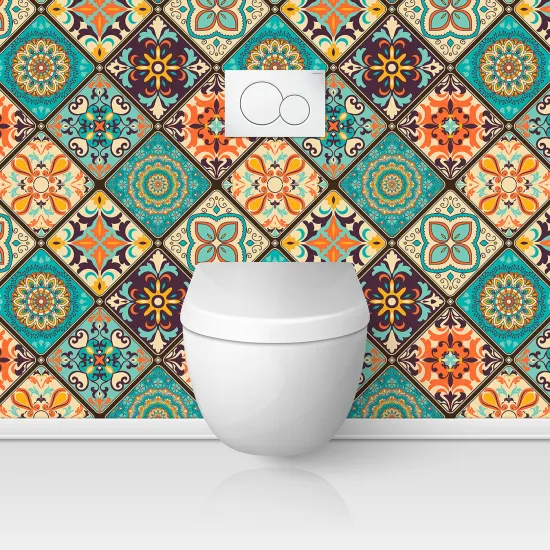 Toilets Self Adhesive - Cement tile effect
