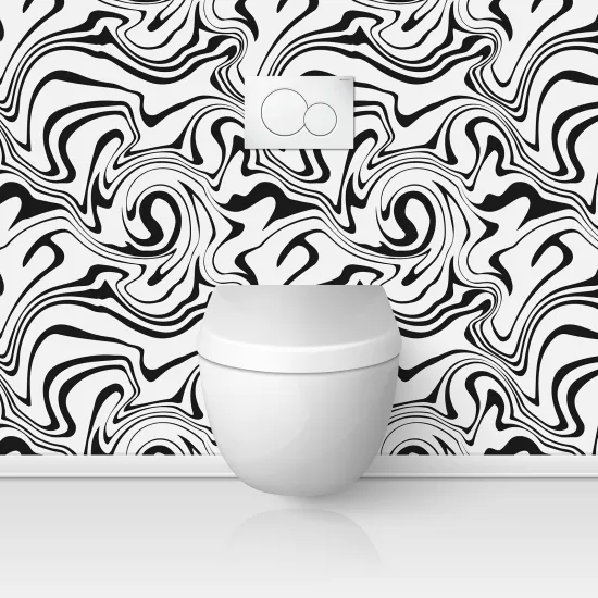 Toilets Self Adhesive - Design