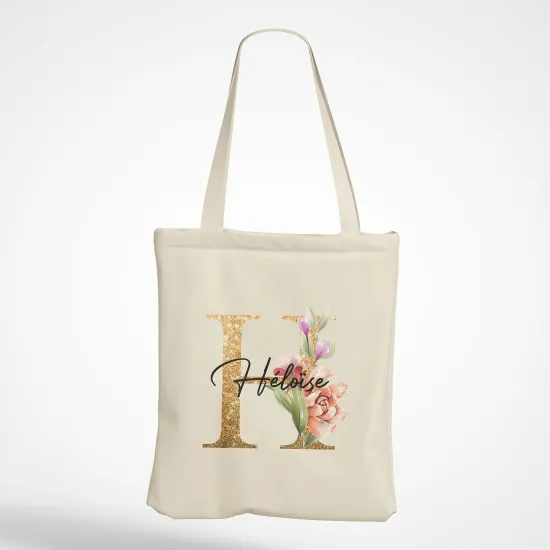 Tote Bag Monogramme - Lettre H