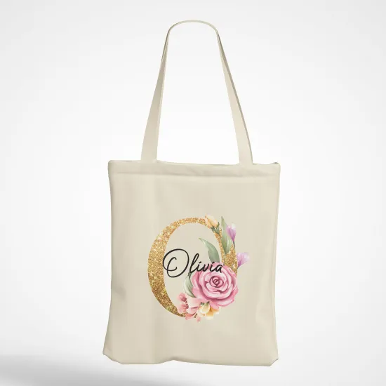 Tote Bag Monogramme - Lettre O