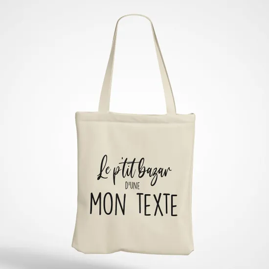 Tote Bag - Le p'tit bazar d'une