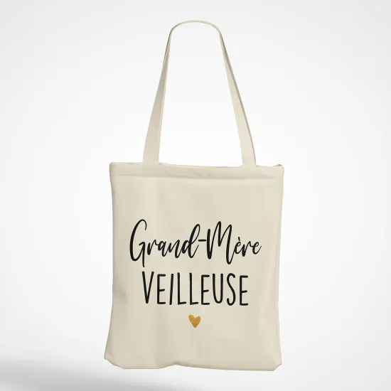 Tote Bag - Grand-mère veilleuse