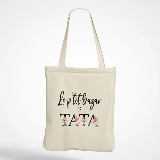 Tote Bag - Le p'tit bazar de tata