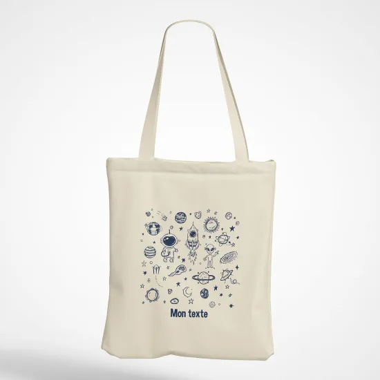 Personalized Tote Bag - Spaces
