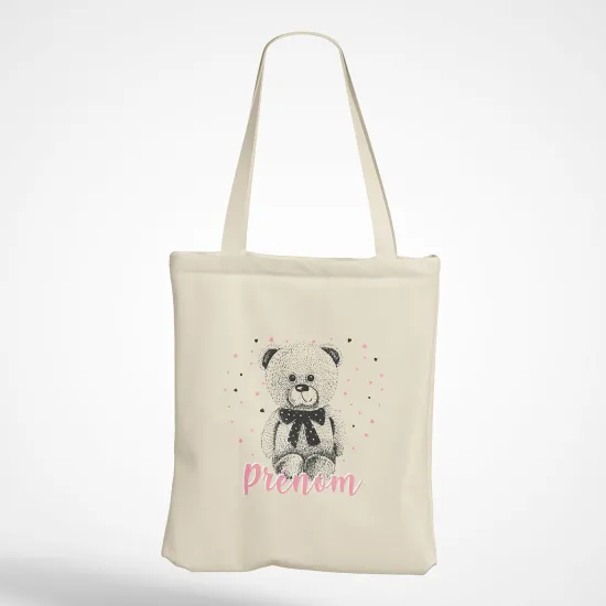 Personalized Tote Bag - Bear