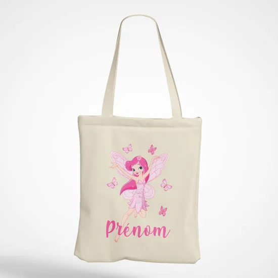 Personalized Tote Bag - Fairy butterflies
