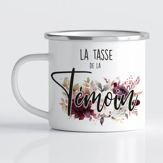Tasse - Mug Émaillé - La Tasse de la Témoin