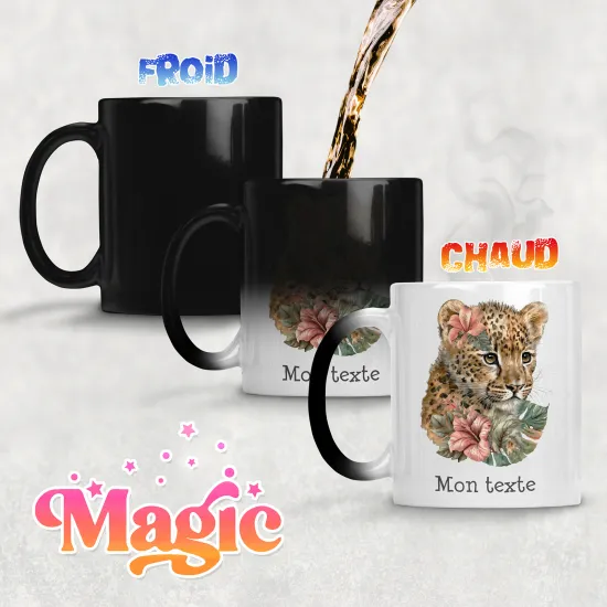 Tasse - Mug Magique - Petite Panthère
