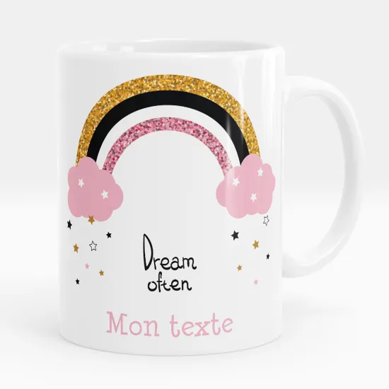 Mug - Tasse personnalisée - Arc-en-ciel