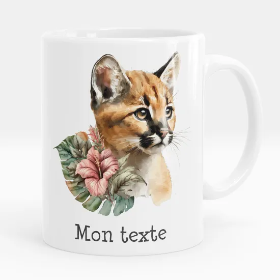 Personalized Mug - Baby puma