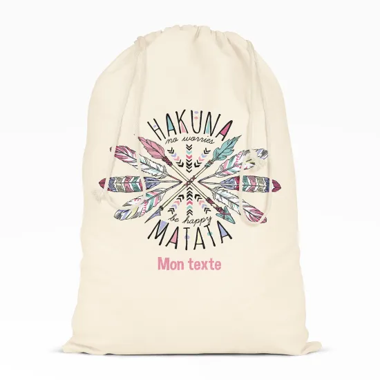 Sac à ficelles - Hakuna matata