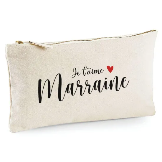 Trousse - Je t'aime marraine