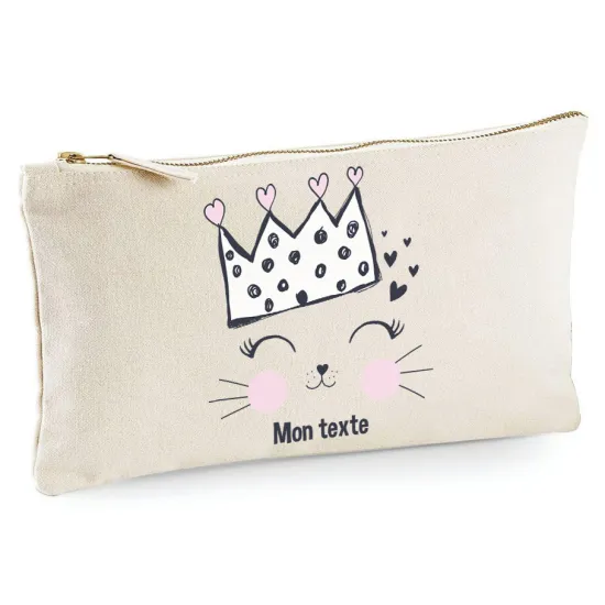 Estuche / Bolsa - Gato princesa