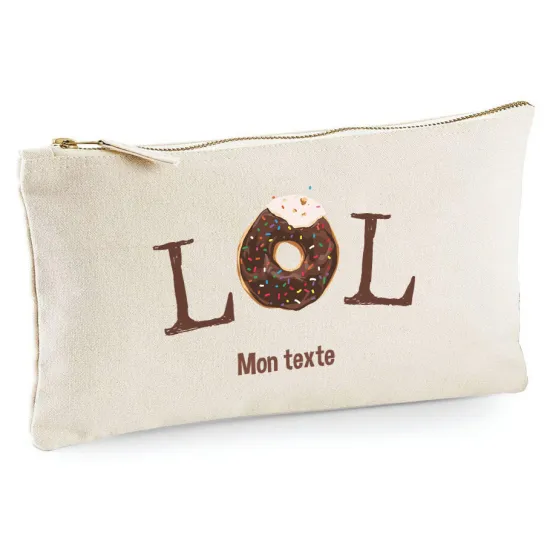 Personalized Pencil / Pouch - Lol
