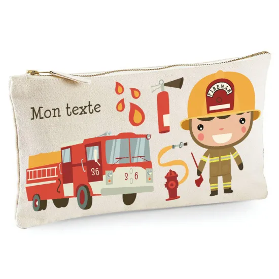 Personalized Pencil / Pouch - Firefighters
