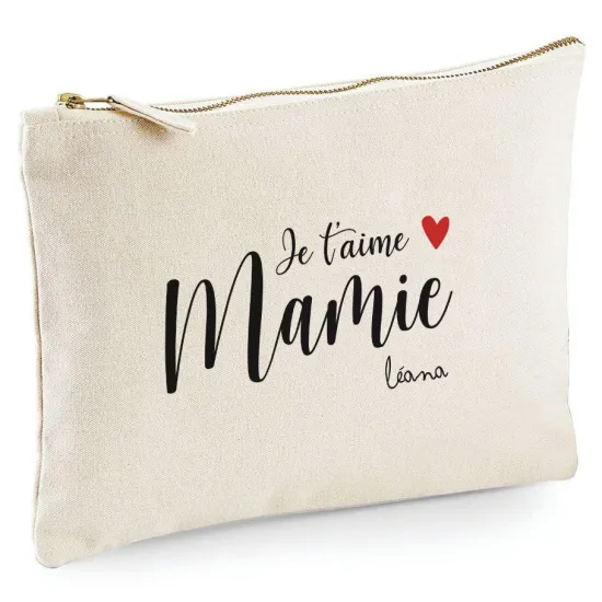 Pochette - Je t'aime Mamie Prénom