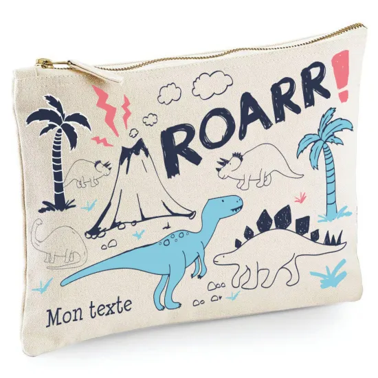 Estuche / Bolsa - Dinosaurios
