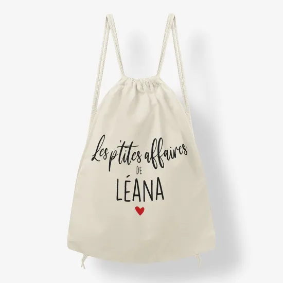 Personalized Drawstring Backpack for Kids - The Little Affairs of
