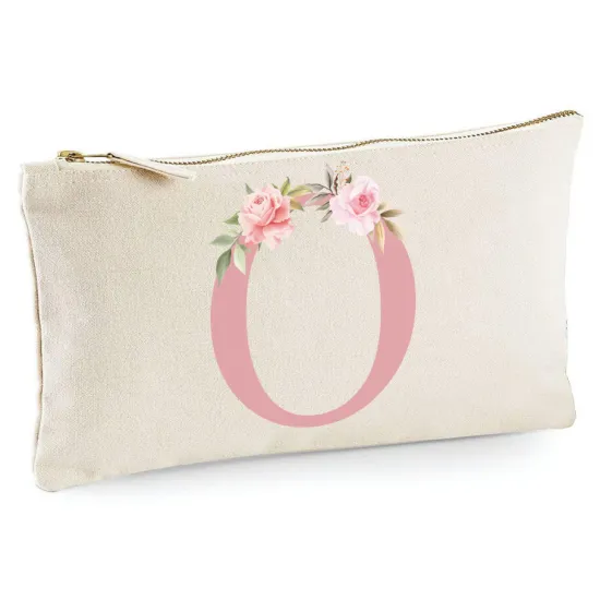 Personalized Monogram Pencil / Pouch - Letter O