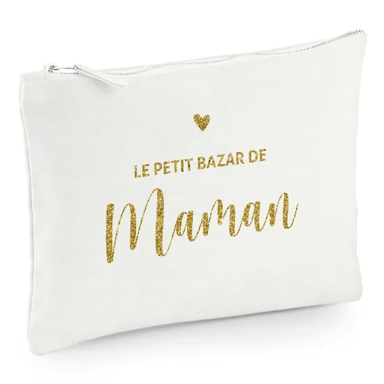 Pochette en toile 22x16 cm - Le petit bazar de maman