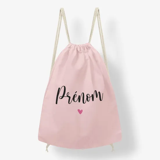 Mochila personalizada - Corazón nombre