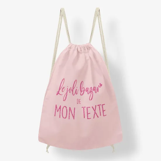 Sac à dos cordon - Le joli bazar de