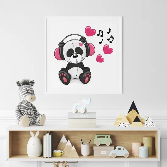 Poster for Kids - Music bear
