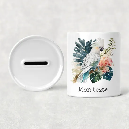 Hucha para niños personalizada - Infantil - Loro