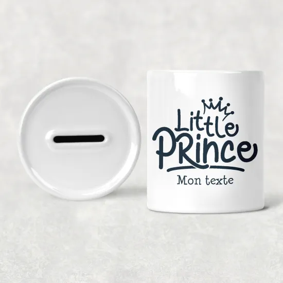 Personalized Kids / Children's Piggy Bank - Little Prince