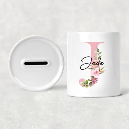 Hucha para niños personalizada - Infantil - J