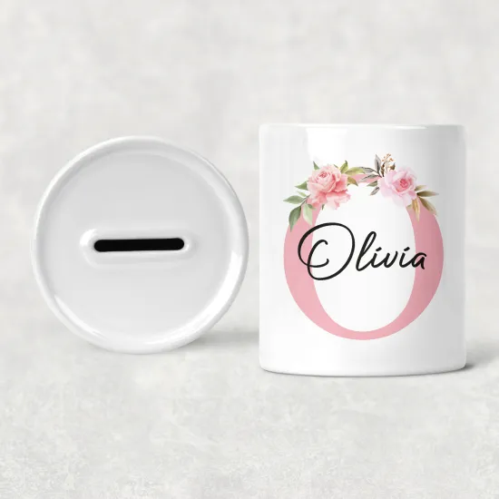 Hucha para niños personalizada - Infantil - O