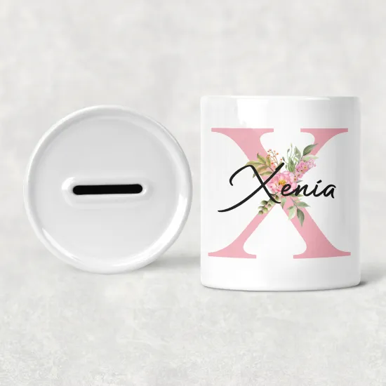 Hucha para niños personalizada - Infantil - X