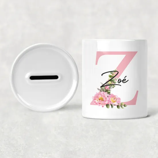 Salvadanaio Monogram personalizzato - Z