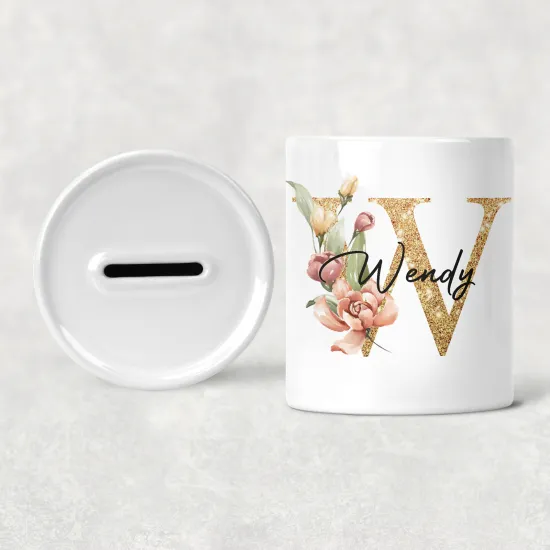 Hucha para niños personalizada - Infantil - W