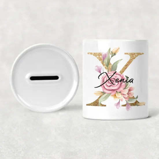Hucha para niños personalizada - Infantil - X