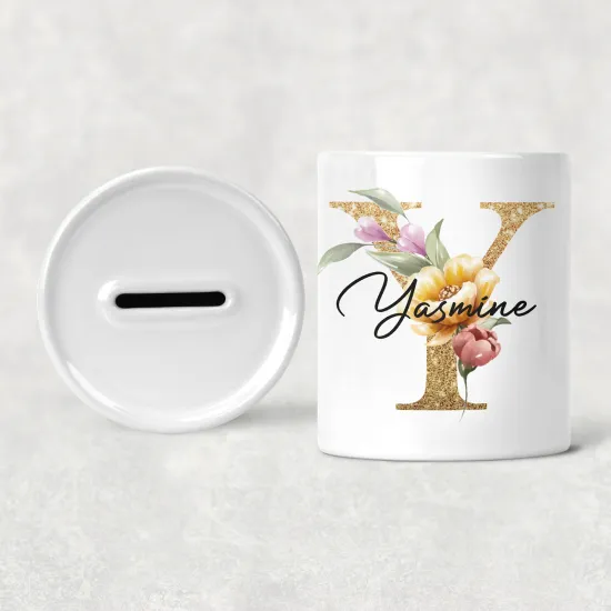 Hucha para niños personalizada - Infantil - Y