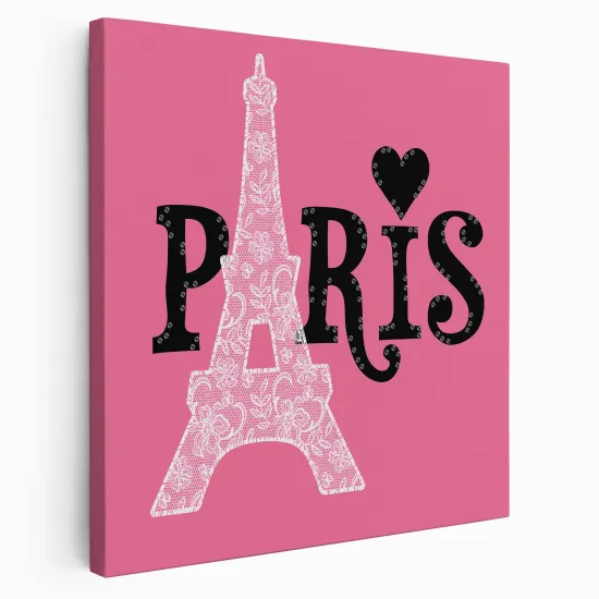 Canvas Print for Kids - Paris Eiffel Tower