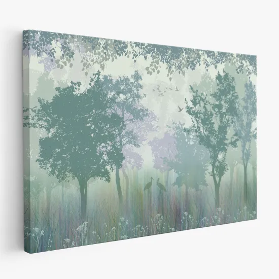 Leinwandbild - Wald