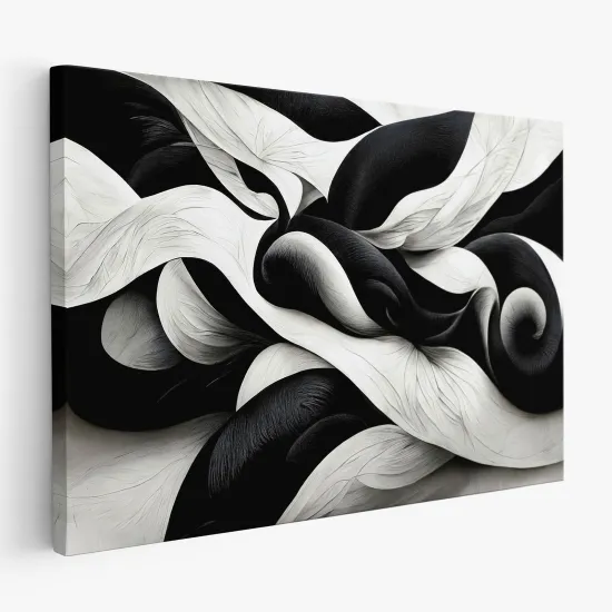 Leinwandbild - Abstraktes Papierdesign