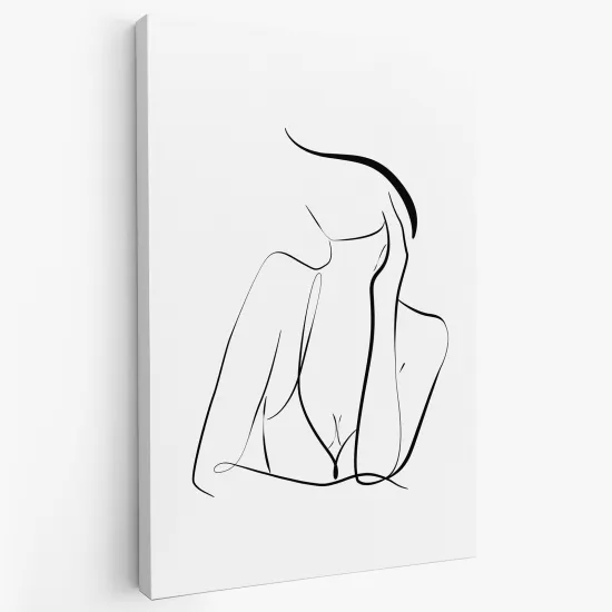Tableau toile - Femme Abstrait