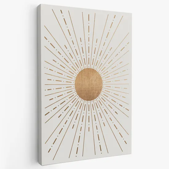 Tableau toile - Soleil Boho