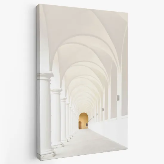 Tableau toile - Couloir colonnade