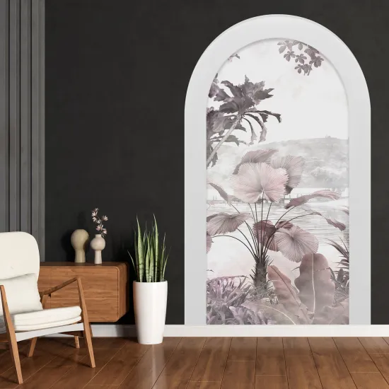 Vinilo Adhesivo Decorativo trampantojo 3D - Selva Tropical