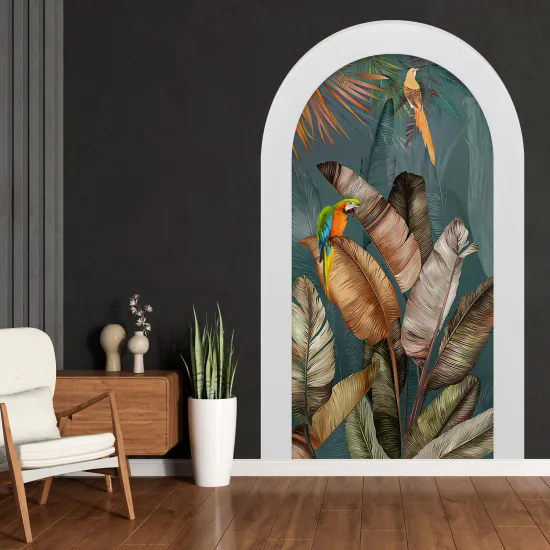 Vinilo Adhesivo Decorativo trampantojo 3D - Plantas tropicales