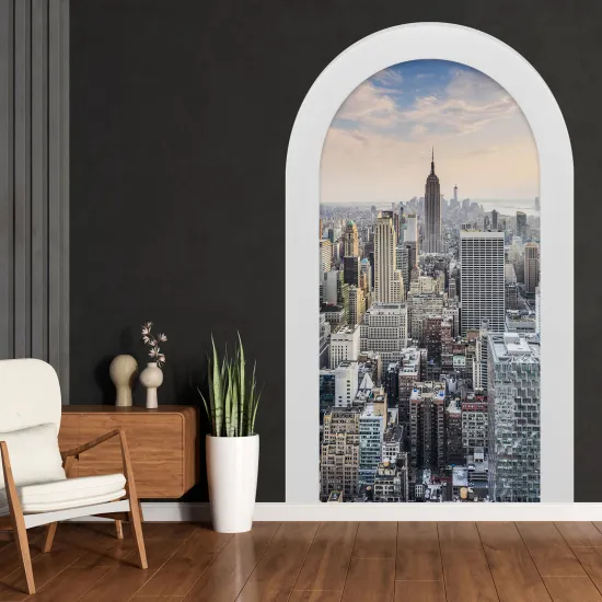 3D Wandtattoo - Optische Täuschung - New York