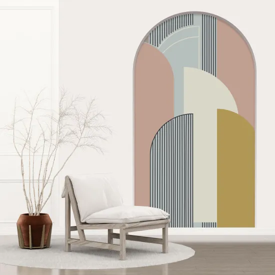 Optical Illusions Arch Wall Sticker - Arches Design
