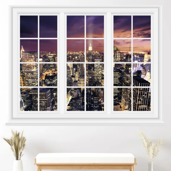 Vinilo Adhesivo Decorativo trampantojo 3D - Nueva York