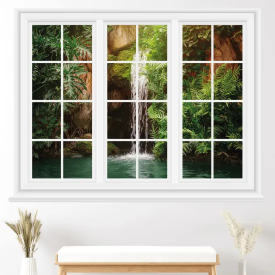 Vinilo Adhesivo Decorativo trampantojo 3D - Cascada